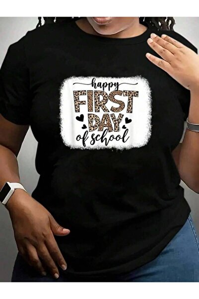 NOURAM Retro Happy First Day Of Teacher Back To School Black Graphic T Shirts...