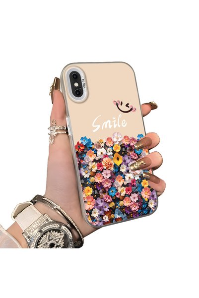 Hontinga حافظة هاتف متوافقة مع iPhone XS Max مصنوعة من السيليكون ذات حافة صلب...