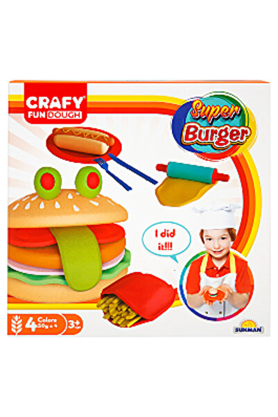 CRAFY Set de modelaj Super Burger