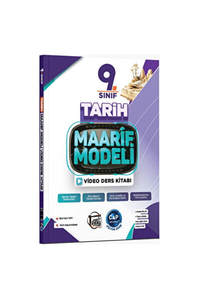 Çap Yayınları 9. Sınıf Tarih Video Ders Kitabı (Maarif)