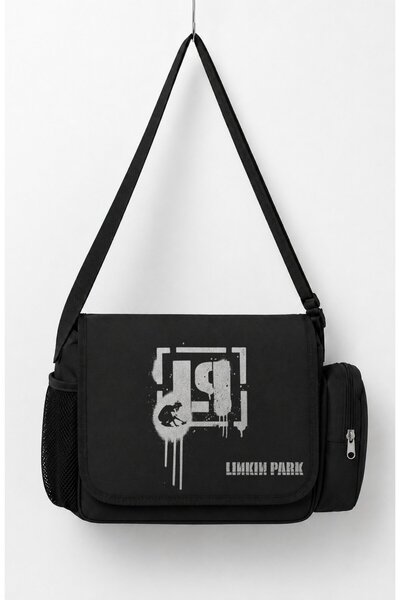 Fuddy Moda Unisex Rock Band Linkin Park Lp Printed Messenger Bag