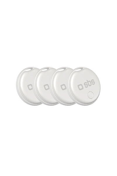SBS Localizator anti-pierdere Bluetooth Apple, Pachet de 4, Rază de acțiune 2...
