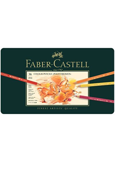 Faber Castell Creioane colorate Faber-Castell Polychromos, cutie cu 36 (110036)