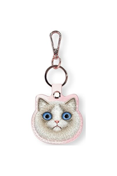 Nimmy Husă pentru localizator de pisici Big Eyed Pet 2.0 cu breloc, roz