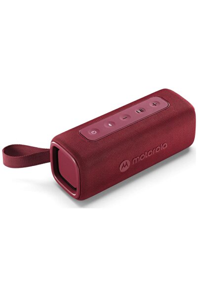Motorola Boxă portabilă Bluetooth ROKR 600, 30W, IP67, 6 ore, USB-C, Roșu