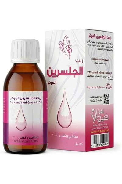 VIOLA FLOWER زهرة فيولا زيت الجلسرين المركز، صافي ونقي 100%، 125 مل