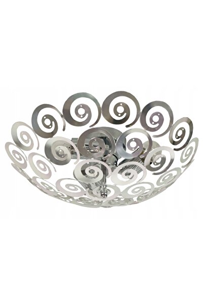 NO BRAND Lampă de tavan rotundă Candellux 40 x 10 cm, argintie