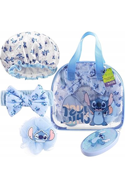 TREND Trusă de toaletă și set de accesorii de duș pentru femei și fete, albastru