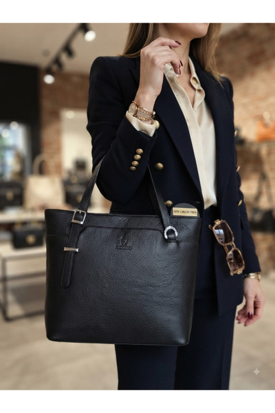 valentina victoria Valvic Genuine Leather Large Size Women's Shoulder Bag
