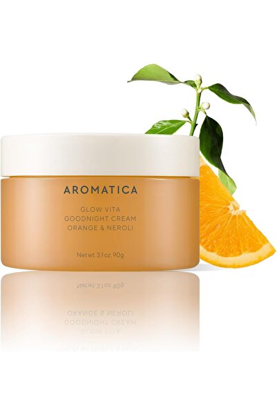 Aromatica Glow Vita Goodnight Cream Orange & Neroli 3.1fl oz/90g - Night Crea...