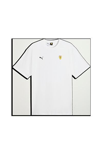 Puma Ferrari Car Graphic Tee 2 Puma White