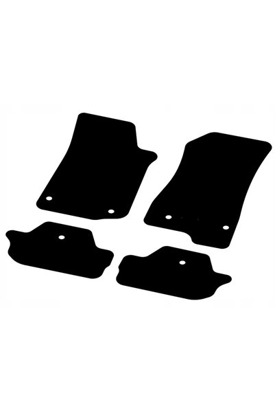 NO BRAND Covorașe auto velur pentru JEEP WRANGLER IV JL 2D 2018-