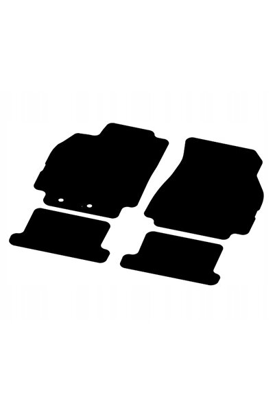 NO BRAND Covorașe auto velur pentru RENAULT MEGANE II Cabrio 2002-2010