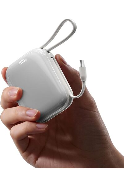 UrbanX URBANNX Mini Power Bank, 10000mAh Portable Charger, Light Pocket Power...