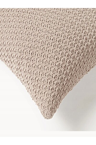 NO BRAND Față de pernă din șenil Everly B, 30 x L 50 cm, nuanța nugat