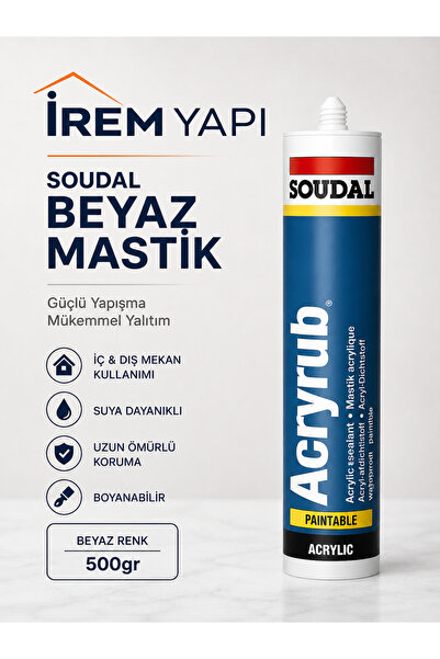 Soudal Beyaz Mastik