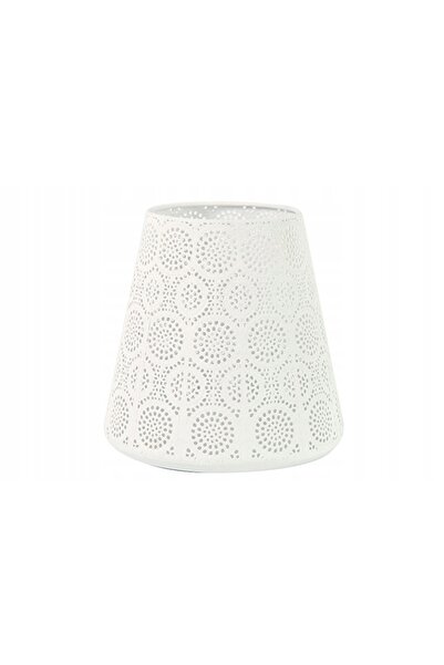 NO BRAND Felinar Oriental Kegel Alb H.17,5 cm