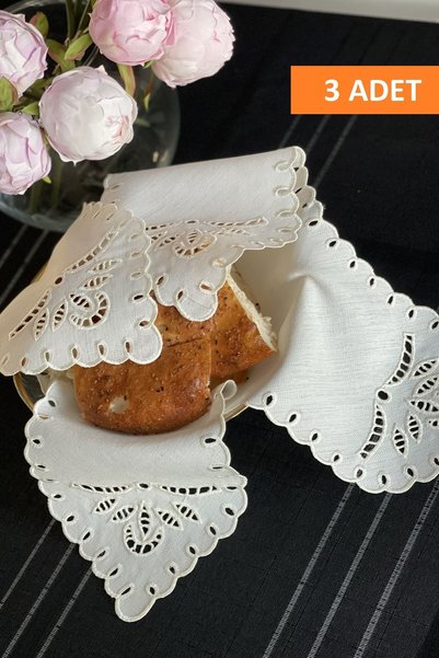 QBR Home Set of 3 Perforated Bread Covers