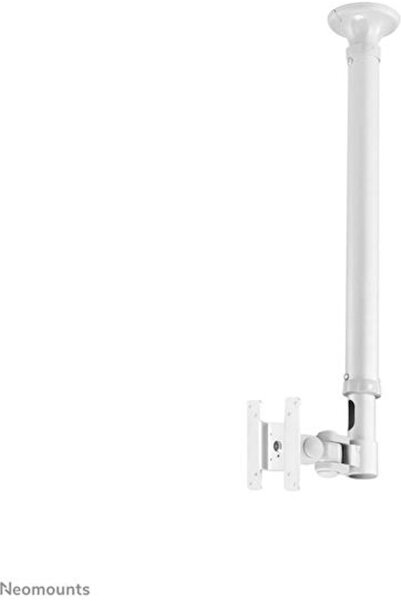 Newstar FPMA-C100WHITE Βάση Τηλεόρασης Οροφής με Βραχίονα Επέκτασης Έως 30 " ...