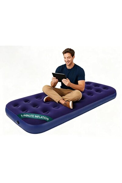 Generic SKY-TOUCH Lightweight Inflatable Air Mattress, Portable Camping Air B...