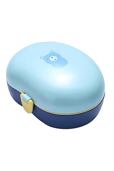 Generic Cute Duck Plastic Lunch Box for Kids, 900ml Leakproof & Spillproof, B...