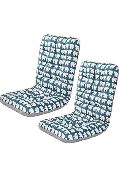 Generic N/A High Back Chair Cushions Set of 1/2/4/6, with Ties Thickened One-...