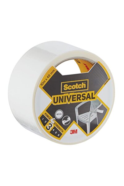 Generic Scotch Universal Duct Tape 10m x 48mm, 1 roll/pack | White color | Fo...