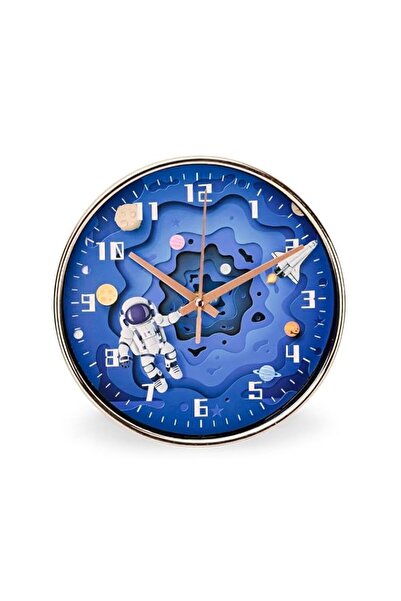 Generic Brand Cuisine Art Astronaut Wall Clock – Silent Non-Ticking Sweep Mov...