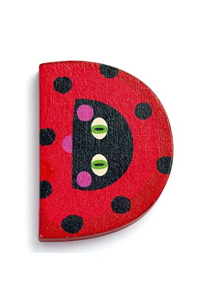 Generic Brand Djeco Animals Door Letter - D