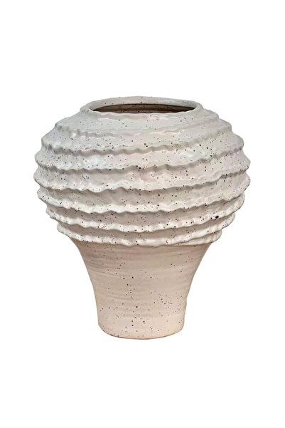 Generic Beige Ceramic Vase Pampas Grass Vase for Decor,Modern Home Decor, Vas...