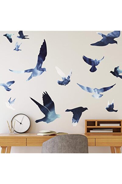 Generic Brand RoomMates RMK4306GM Birds in Flight Peel and Stick Giant Wall D...