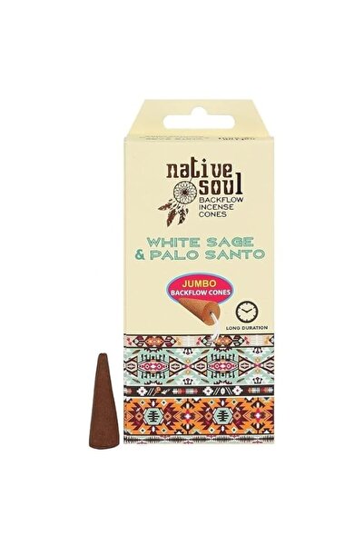 Generic Brand Native Soul White Sage & Palo Santo Premium Incense Backflow Cones