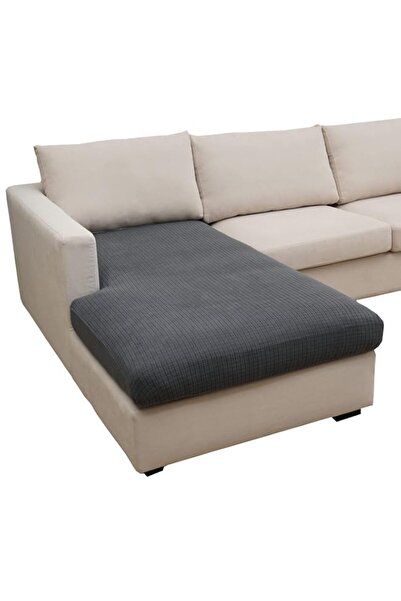 Generic Eismodra Sectional Couch Covers Chaise Cushion Cover for Sofa L Shape...