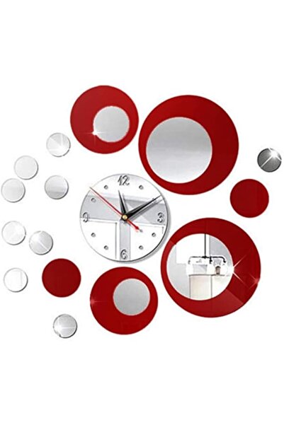 Generic Brand HALAMODO Acrylic 3D Round Wall Clock Frameless Large Wall Clock...