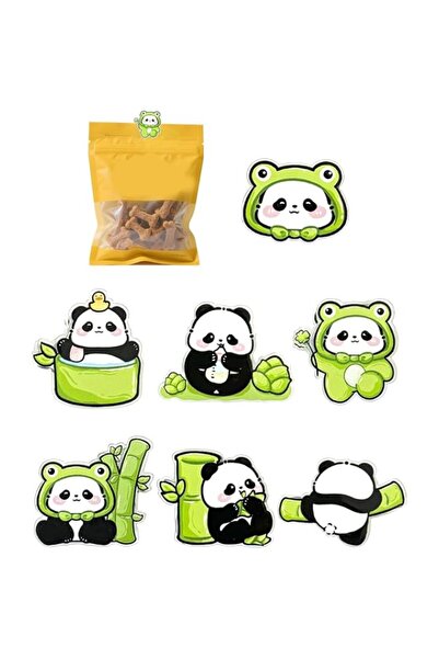 Generic Tazweeq 7 Pcs Panda Themed Chip Clips, Cute Animal Food Storage Clips...