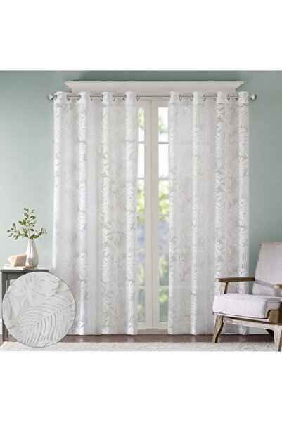 Generic Brand Madison Park Semi Sheer Single Curtain Modern Contemporary Bota...