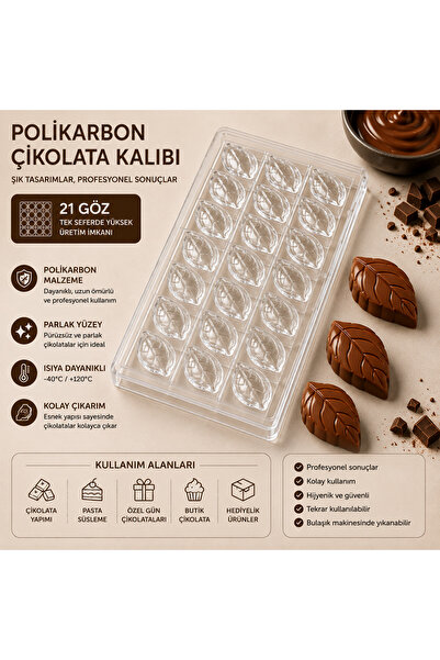 pratikpastacılık Ps Series Polycarbonate Chocolate Mold