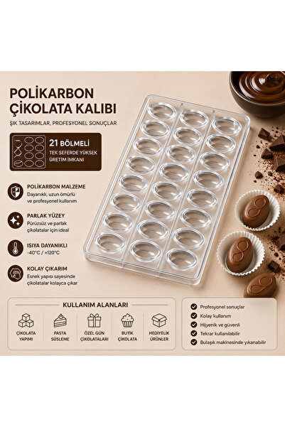 pratikpastacılık Ps Series Polycarbonate Chocolate Mold