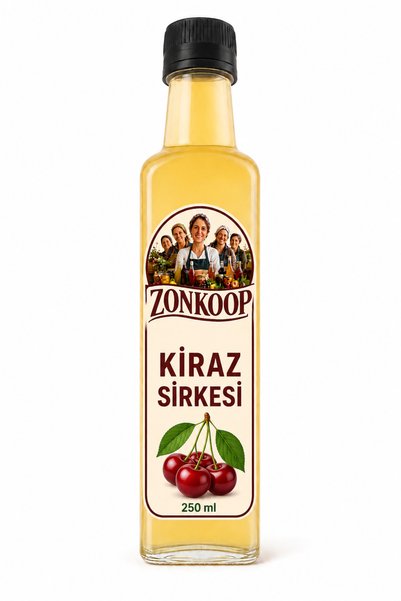Kiraz Sirkesi 250 ml (Doğal ve El Yapımı)