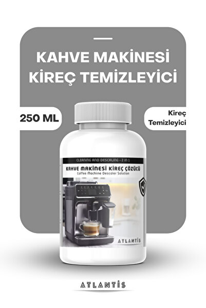 Kahve & Espresso Makinesi Kireç Çözücü 250 ml | Güçlü Temizlik