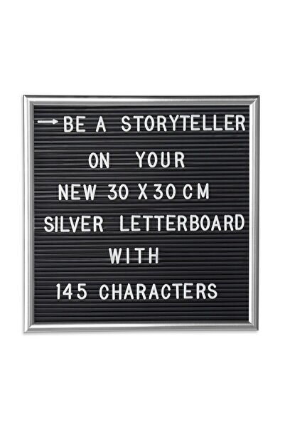 Ayawaska Accesoriu decorativ pentru afisaj, Letterboard cu 145 litere, cifre ...