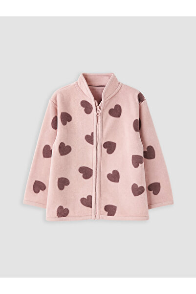 LC Waikiki Esvab • Modern & Distinctive Stand Collar Heart Embroidered Girls'...