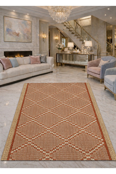 Rugs Modern Halı Sdt Mixed Patterned Modern Woven Base Decorative Carpet Sdta...