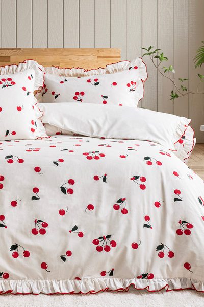 DB DANLA BALDİ Home Collection Σετ Παπλωματοθήκης Διπλού Μεγέθους Βαμβακερό μ...