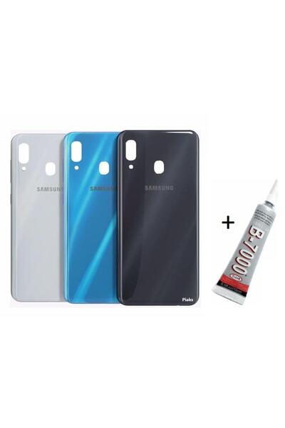 SAMSUNG A20 Arka Batarya Pil Kapağı MAVİ (B7000 15