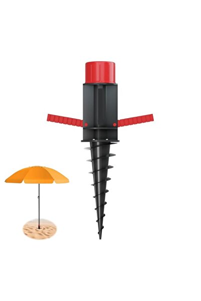Generic Beach Umbrella Sand Anchor for Secure Wind Protection, Heavy Duty Gro...