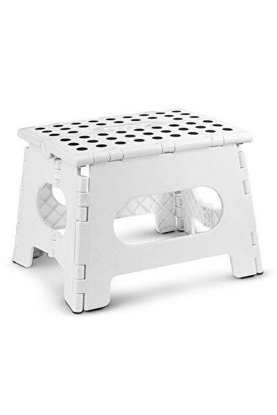 Generic (White) - Folding Step Stool - 28cm Wide - The Lightweight Step Stool...