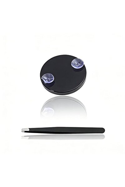 Generic Sweet Seven 10X Magnifying Mirror with Tweezers, Hands-Free Suction C...