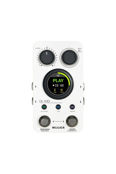 Mooer GL100 Groove Loop + Phrase + Drum Pedalı