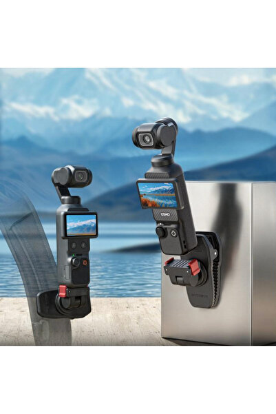 DJI Osmo Pocket 3/4 Manyetik Sırt Çantası Klipsi
